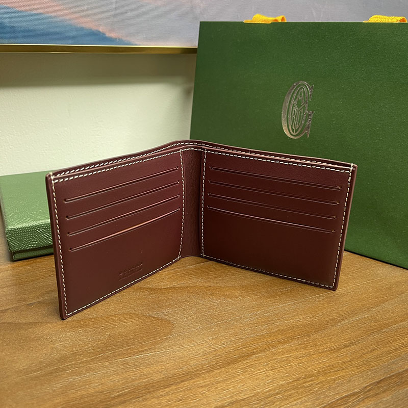 GOYARD ゴヤール ヴィクトワール ウォレット VICTO8PMLTY33CL33X バーガンディ 超N品 ゴヤール 財布 芸能人 - 画像 (4)