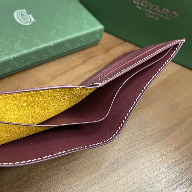 GOYARD ゴヤール ヴィクトワール ウォレット VICTO8PMLTY33CL33X バーガンディ 超N品 ゴヤール 財布 芸能人 - 画像 (3)