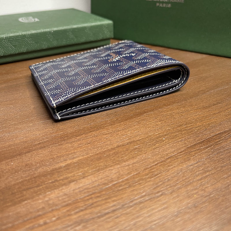 GOYARD ゴヤール ヴィクトワール ウォレット VICTO8PMLTY12CL12X ネイビーブルー 超N品 ゴヤール 財布 芸能人 - 画像 (5)