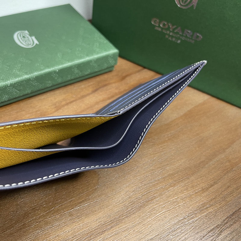 GOYARD ゴヤール ヴィクトワール ウォレット VICTO8PMLTY12CL12X ネイビーブルー 超N品 ゴヤール 財布 芸能人 - 画像 (3)