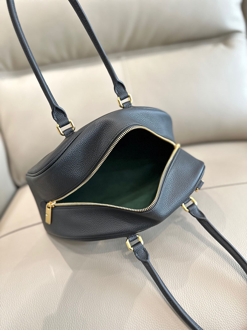 Burberry バーバリー スモール シールド ツイン ボウリングバッグ 81048291 ブラック 超N品 レディース バーバリー バッグ - 画像 (3)