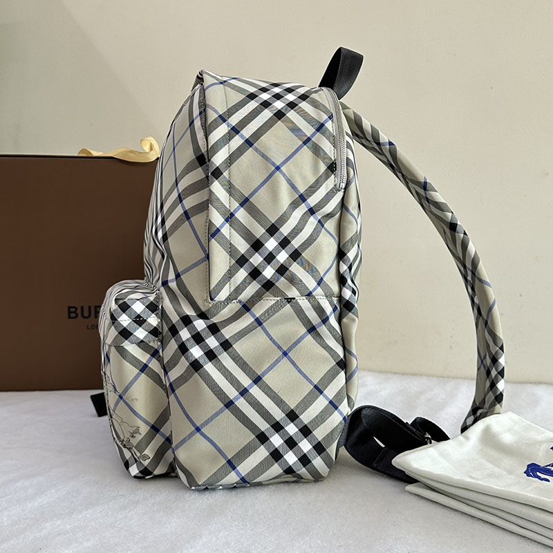 Burberry バーバリー チェック バックパック 80913141 ブラック/キャラコ 超N品 バーバリー リュック メンズ - 画像 (7)