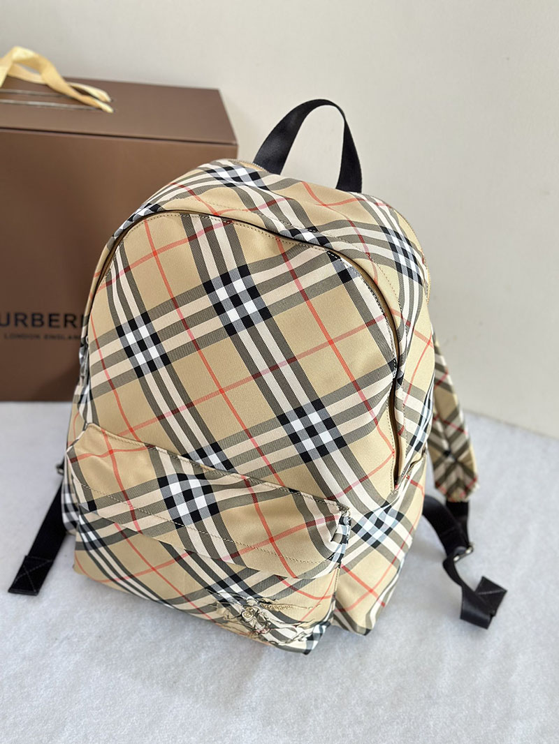Burberry バーバリー チェック バックパック 80913121 サンド 超N品 バーバリー リュック メンズ - 画像 (8)