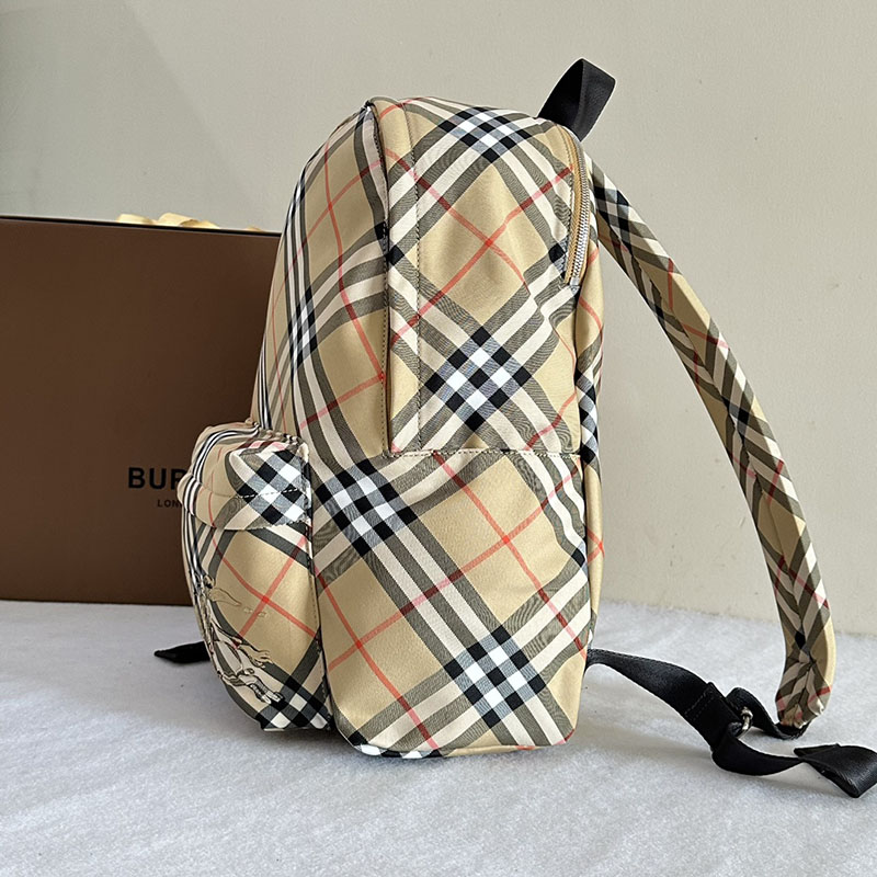 Burberry バーバリー チェック バックパック 80913121 サンド 超N品 バーバリー リュック メンズ - 画像 (7)