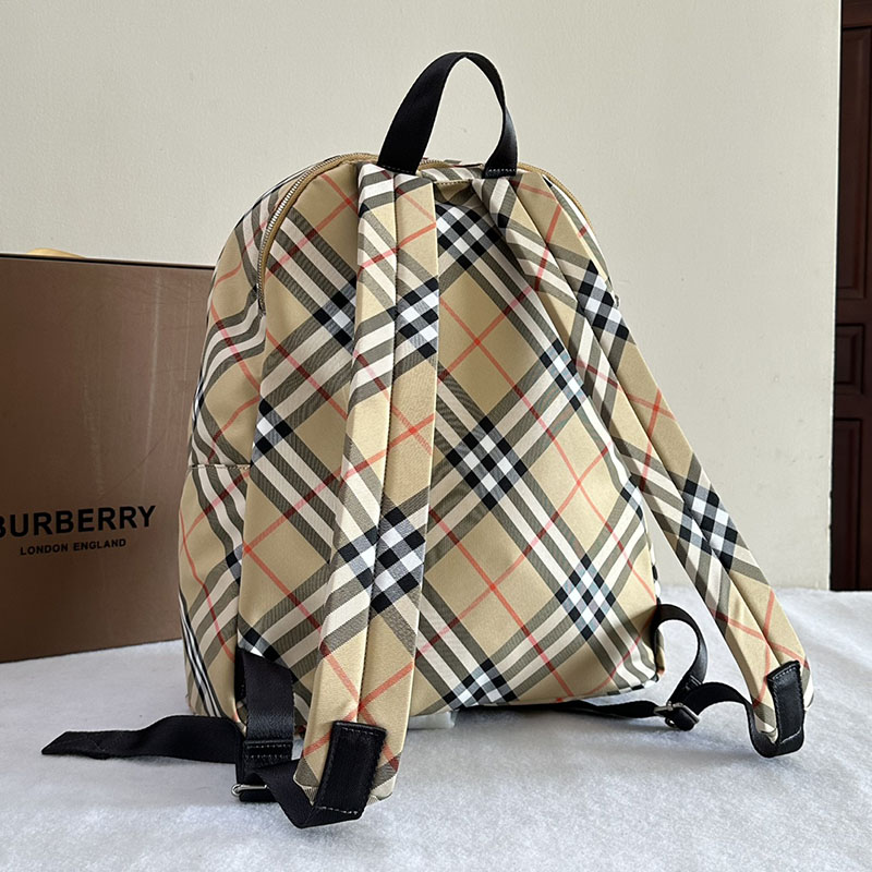 Burberry バーバリー チェック バックパック 80913121 サンド 超N品 バーバリー リュック メンズ - 画像 (5)