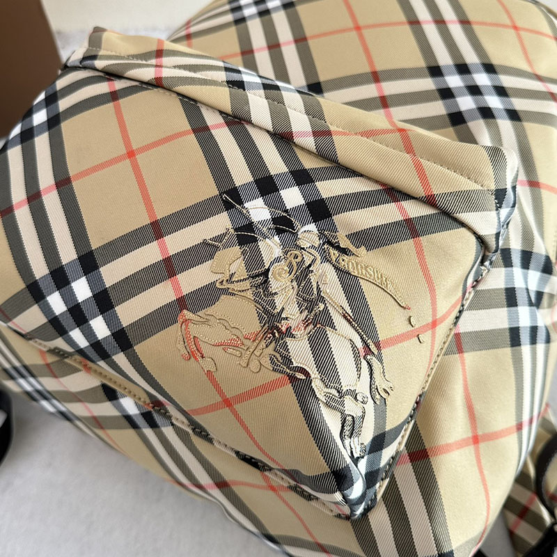 Burberry バーバリー チェック バックパック 80913121 サンド 超N品 バーバリー リュック メンズ - 画像 (4)