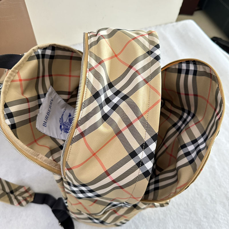 Burberry バーバリー チェック バックパック 80913121 サンド 超N品 バーバリー リュック メンズ - 画像 (3)