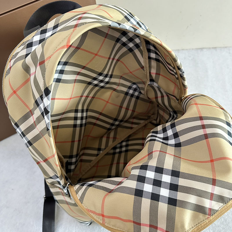 Burberry バーバリー チェック バックパック 80913121 サンド 超N品 バーバリー リュック メンズ - 画像 (2)
