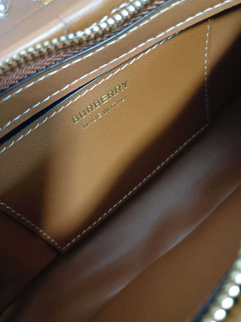 Burberry バーバリー チェック スリングバッグ 81097961 アーカイブベージュ/ブライアーブラウン 超N品 レディース バーバリー バッグ人気 - 画像 (3)