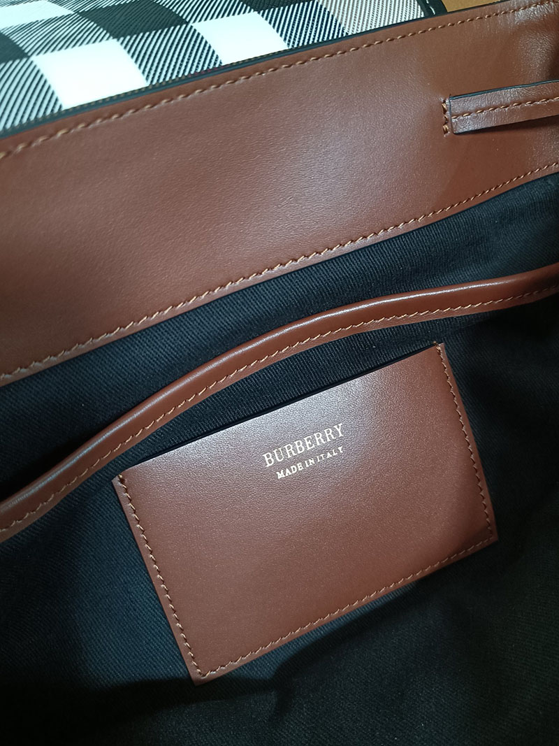 Burberry バーバリー チェック バックパック 80696641 ダークバーチブラウン 超N品 バーバリー リュック レディース - 画像 (2)