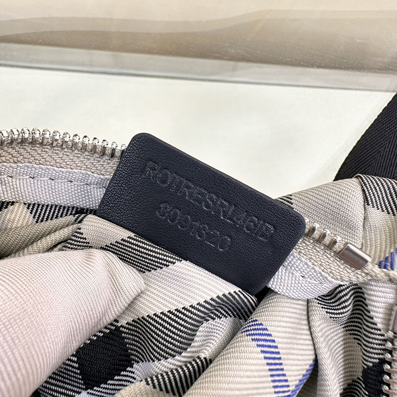 Burberry バーバリー チェック クロスボディバッグ 80913281 ライケン 超N品 斜 めがけ バッグ クロス ボディ バッグ メンズ - 画像 (4)