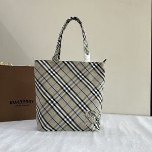 バーバリー トートバッグ チェック