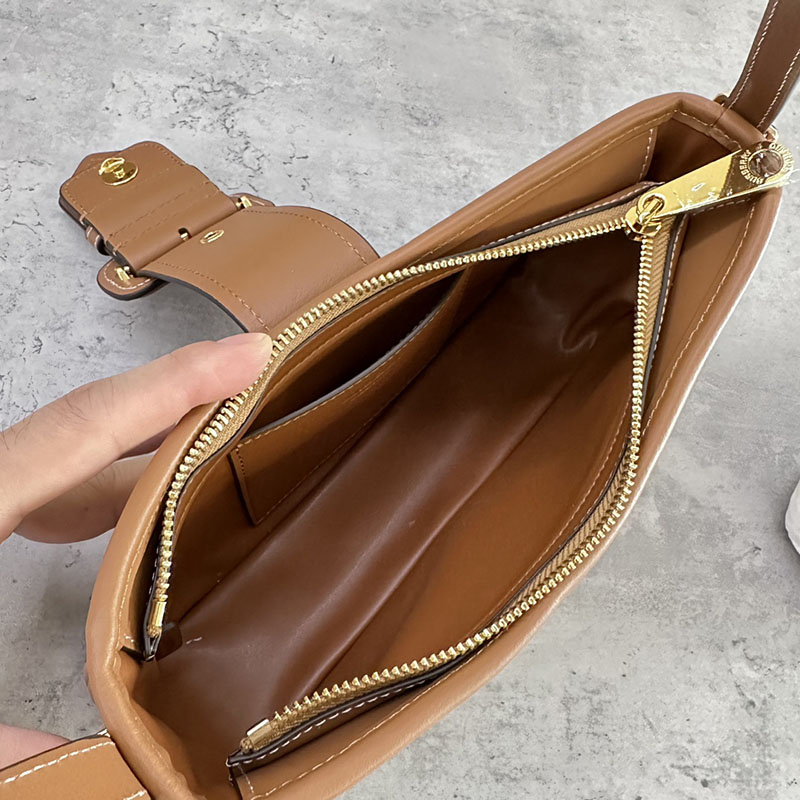 Burberry バーバリー チェック スリングバッグ 81097961 アーカイブベージュ/ブライアーブラウン 超N品 バーバリー チェック バッグ - 画像 (2)