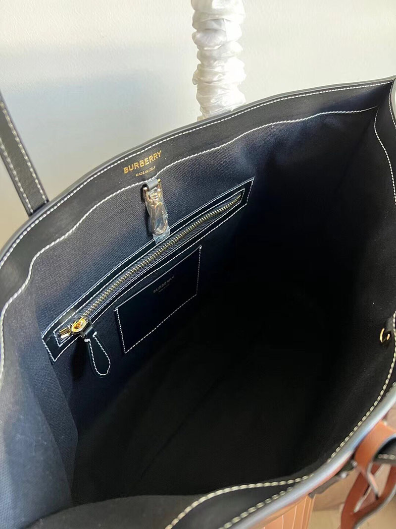 Burberry バーバリー ミディアム チェックトートバッグ 81122311 ダークバーチブラウン 超N品 バーバリー トートバッグ - 画像 (3)