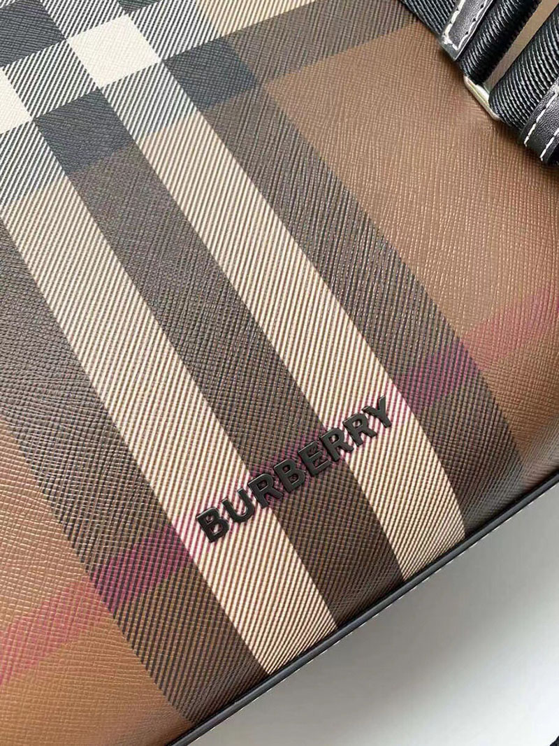 Burberry バーバリー スリム ヴァーティカル デニートート 80644451 ダークバーチブラウン バーバリー トートバッグ メンズ ビジネス - 画像 (6)
