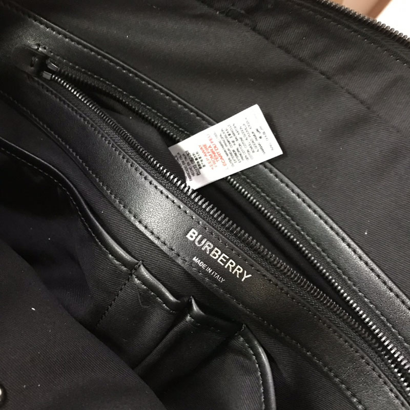 Burberry バーバリー エインズワース ブリーフケース 80653381 チャコールグレー バーバリー ビジネスバッグ アウトレット - 画像 (2)