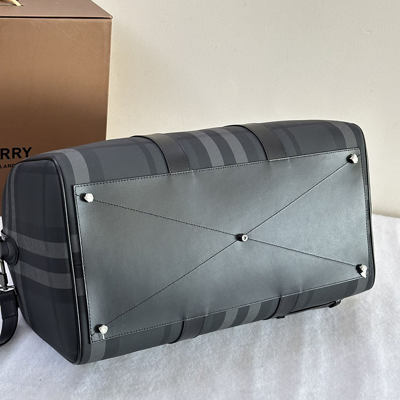 Burberry バーバリー ボストン ホールドオール 80629171 チャコール 超N品 バーバリー ボストンバッグ 旅行 - 画像 (6)