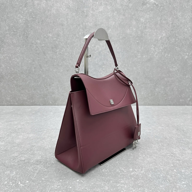バレンシアガ アウトレット BALENCIAGA Nano ハンドバッグ ミディアム 8292932ABT06036 ダークバーガンディ カーフスキン バレンシアガ バッグ アウトレット - 画像 (10)