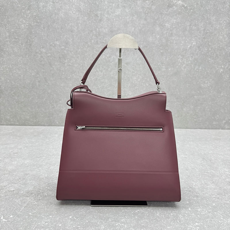 バレンシアガ アウトレット BALENCIAGA Nano ハンドバッグ ミディアム 8292932ABT06036 ダークバーガンディ カーフスキン バレンシアガ バッグ アウトレット - 画像 (9)