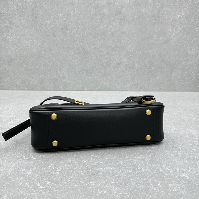 バレンシアガ アウトレット BALENCIAGA Bel Air ショルダーバッグ スモール 8106802ABAV1000 ブラック カーフスキン バレンシアガ バッグ アウトレット - 画像 (8)
