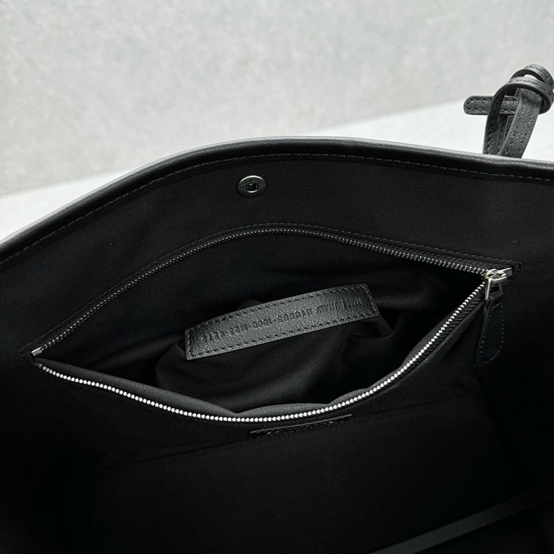 バレンシアガ アウトレット BALENCIAGA BIARRITZ スモール トートバッグ 8109812ABGW1000 ブラック カーフスキン バレンシアガ トートバッグ 人気 - 画像 (2)
