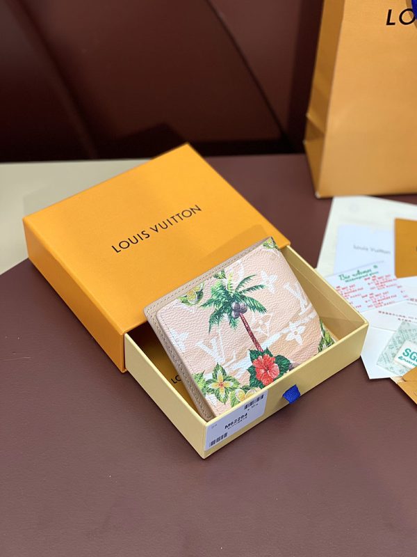 LOUIS VUITTON ポルトフォイユ･ミュルティプル lv301784 サンド 超N品 ルイヴィトン 財布 二つ折り 小銭入れあり - 画像 (9)