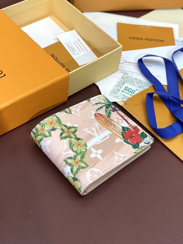 LOUIS VUITTON ポルトフォイユ･ミュルティプル lv301784 サンド 超N品 ルイヴィトン 財布 二つ折り 小銭入れあり - 画像 (8)