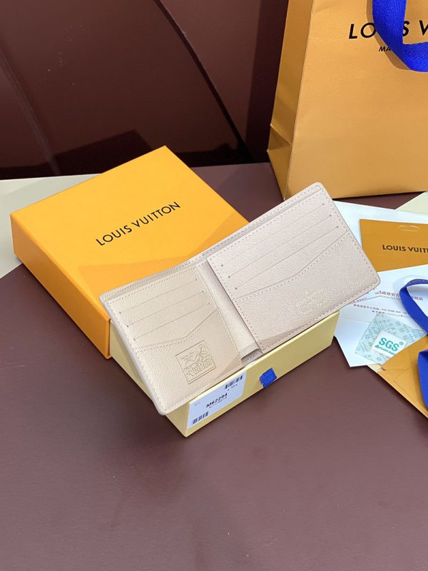 LOUIS VUITTON ポルトフォイユ･ミュルティプル lv301784 サンド 超N品 ルイヴィトン 財布 二つ折り 小銭入れあり - 画像 (7)