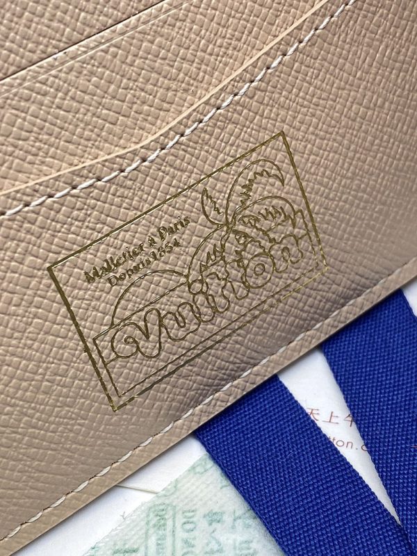 LOUIS VUITTON ポルトフォイユ･ミュルティプル lv301784 サンド 超N品 ルイヴィトン 財布 二つ折り 小銭入れあり - 画像 (3)