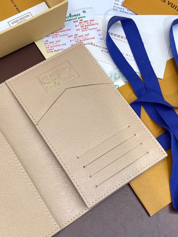 LOUIS VUITTON クーヴェルテュール パスポール NM lv301785 サンド 超N品 ヴィトン カードケース 財布代わり - 画像 (4)