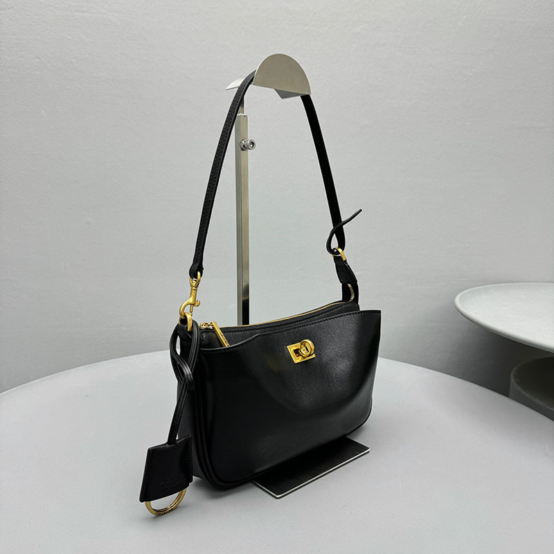 バレンシアガ アウトレット BALENCIAGA RODEO MINI ロデオ ミニ 7954562AA4V1000 ブラック カーフスキン バレンシアガ バッグ アウトレット - 画像 (9)