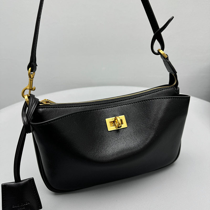 バレンシアガ アウトレット BALENCIAGA RODEO MINI ロデオ ミニ 7954562AA4V1000 ブラック カーフスキン バレンシアガ バッグ アウトレット - 画像 (6)
