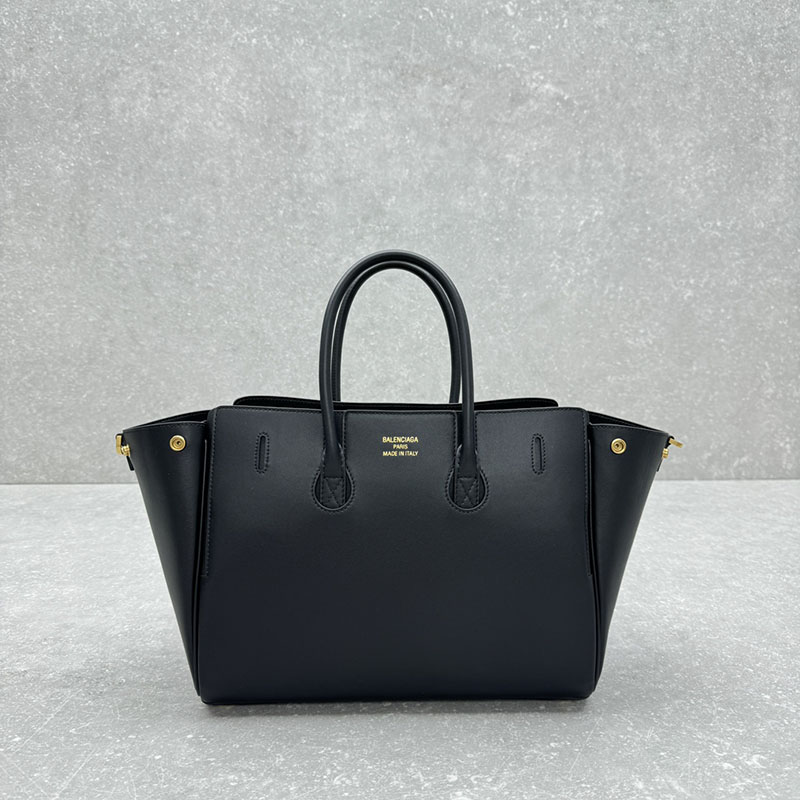 バレンシアガ アウトレット BALENCIAGA Bel Air キャリーオールバッグ スモール 8125452ABAV1000 ブラック カーフスキン バレンシアガ バッグ アウトレット - 画像 (8)