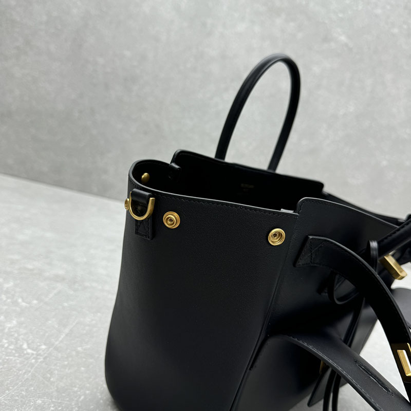 バレンシアガ アウトレット BALENCIAGA Bel Air キャリーオールバッグ スモール 8125452ABAV1000 ブラック カーフスキン バレンシアガ バッグ アウトレット - 画像 (5)
