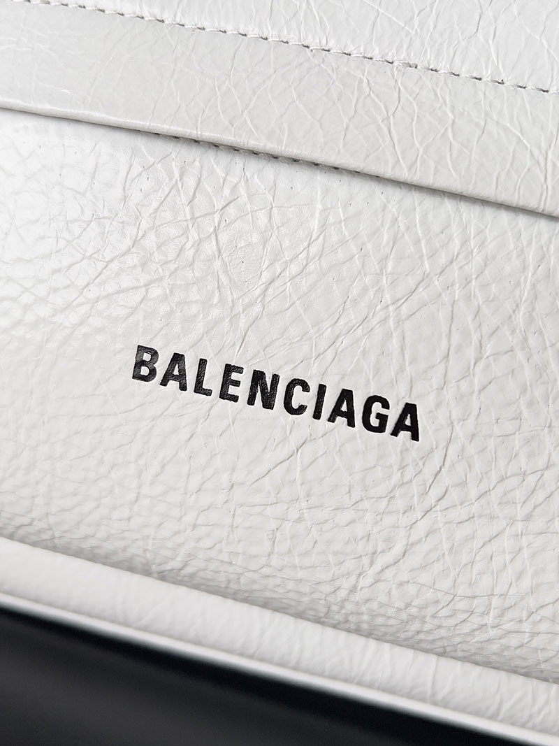 バレンシアガ アウトレット BALENCIAGA RAVER ショルダーバッグ 741127ZAACQ9914 ホワイト カーフスキン バレンシアガ バッグ アウトレット - 画像 (6)