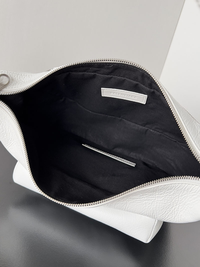 バレンシアガ アウトレット BALENCIAGA RAVER ショルダーバッグ 741127ZAACQ9914 ホワイト カーフスキン バレンシアガ バッグ アウトレット - 画像 (2)