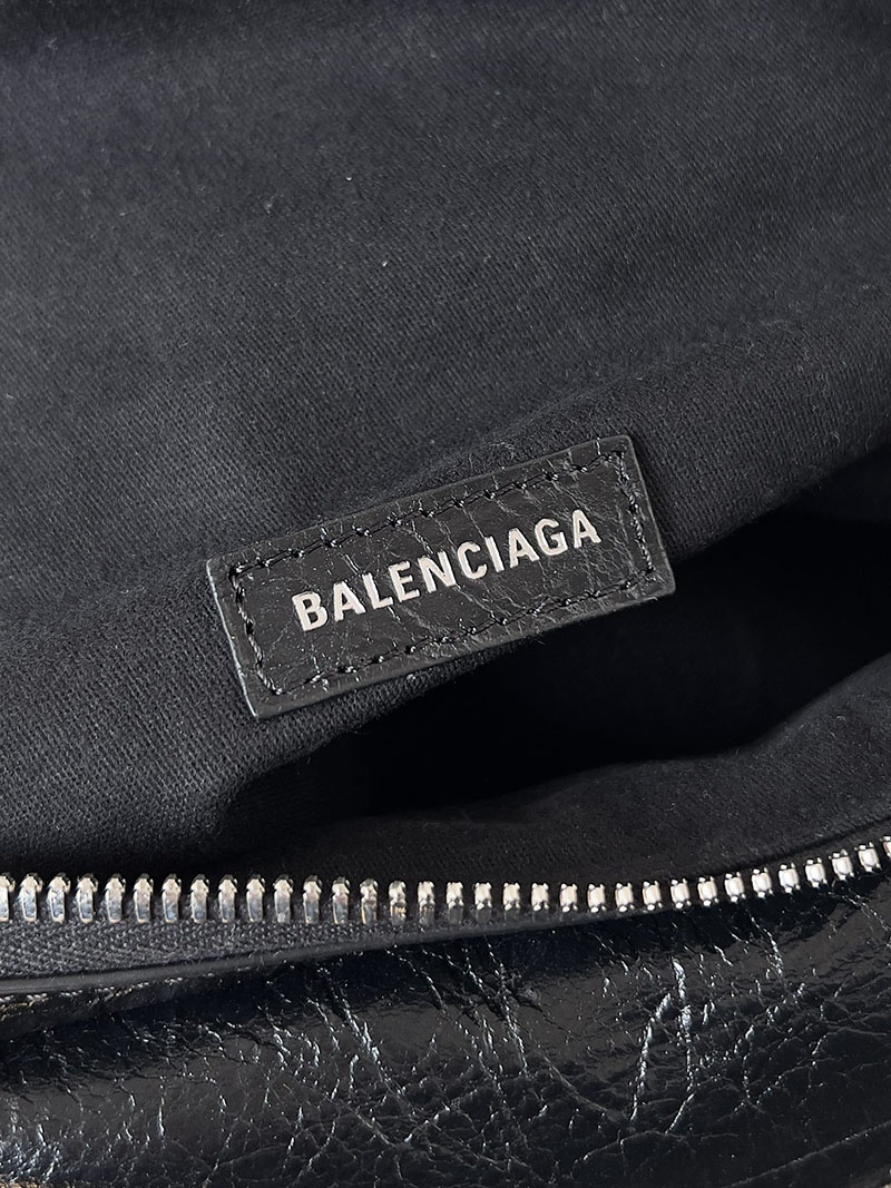 バレンシアガ アウトレット BALENCIAGA Le Cagole ベルトパック ミディアム 742014210KR1000 ブラック ラムスキン バレンシアガ バッグ アウトレット - 画像 (6)