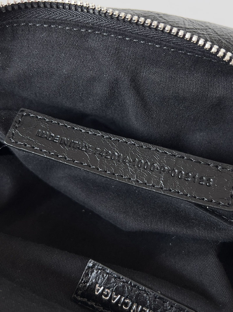 バレンシアガ アウトレット BALENCIAGA Le Cagole ベルトパック ミディアム 742014210KR1000 ブラック ラムスキン バレンシアガ バッグ アウトレット - 画像 (5)