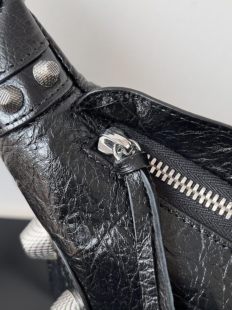 バレンシアガ アウトレット BALENCIAGA Le Cagole ベルトパック ミディアム 742014210KR1000 ブラック ラムスキン バレンシアガ バッグ アウトレット - 画像 (3)