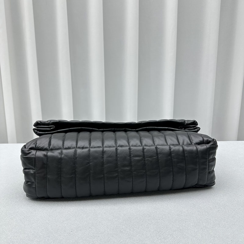 バレンシアガ アウトレット BALENCIAGA MONACO ラージチェーンバッグ 7659332AASE1000 ブラック カーフスキン バレンシアガ バッグ アウトレット - 画像 (7)