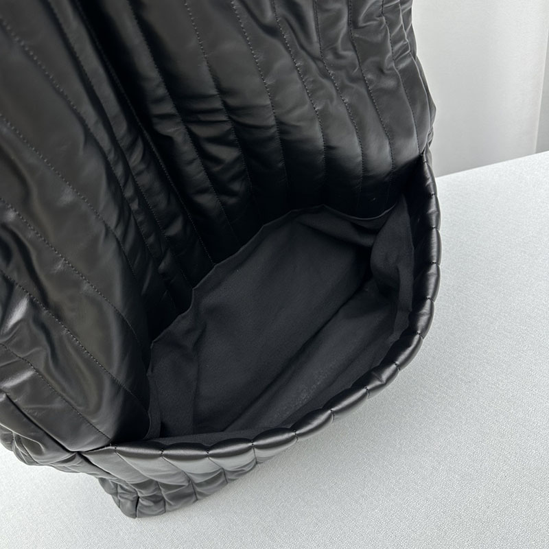 バレンシアガ アウトレット BALENCIAGA MONACO ラージチェーンバッグ 7659332AASE1000 ブラック カーフスキン バレンシアガ バッグ アウトレット - 画像 (4)