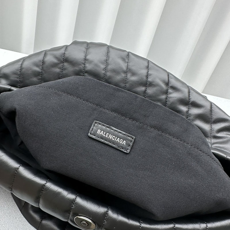 バレンシアガ アウトレット BALENCIAGA MONACO ラージチェーンバッグ 7659332AASE1000 ブラック カーフスキン バレンシアガ バッグ アウトレット - 画像 (3)