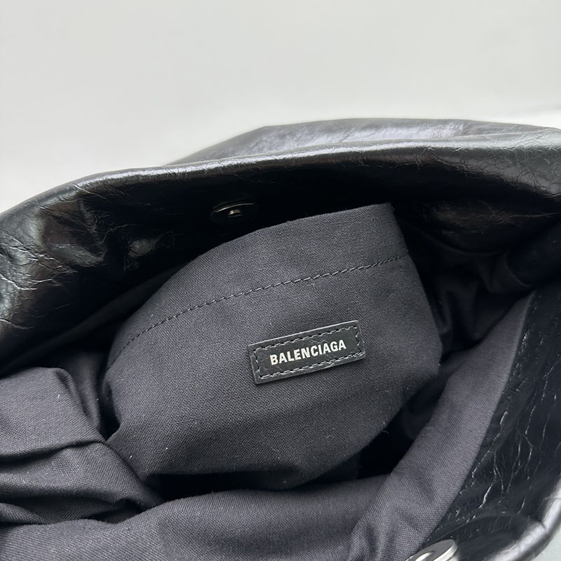 バレンシアガ アウトレット BALENCIAGA MONACO チェーンバッグ 7659662AASA1000 ブラック カーフスキン バレンシアガ バッグ アウトレット - 画像 (3)