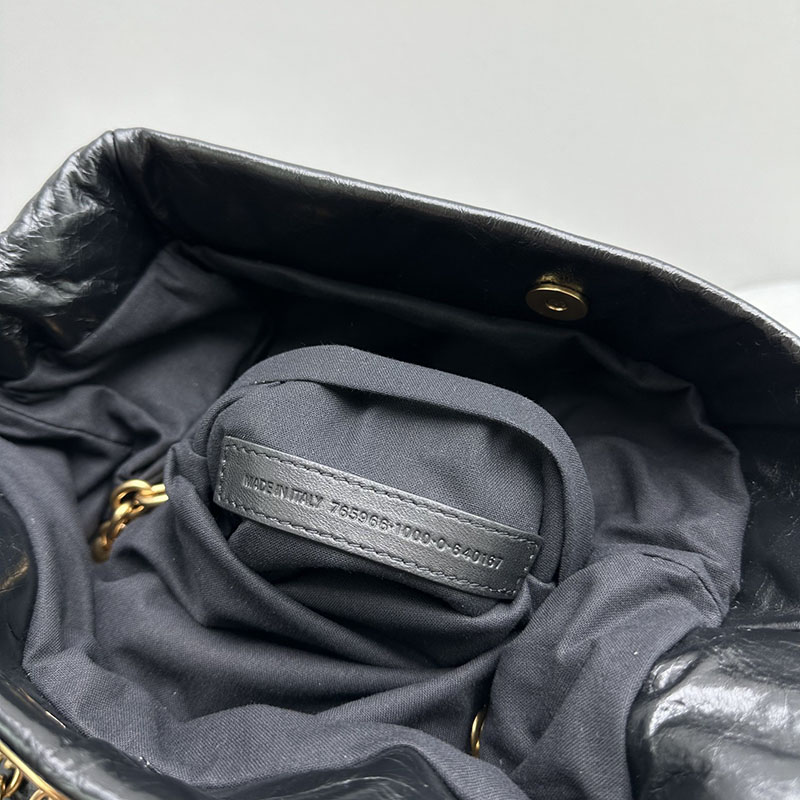 バレンシアガ アウトレット BALENCIAGA Monaco チェーンバッグ スモール 7659662AAR81000 ブラック カーフスキン バレンシアガ バッグ アウトレット - 画像 (2)