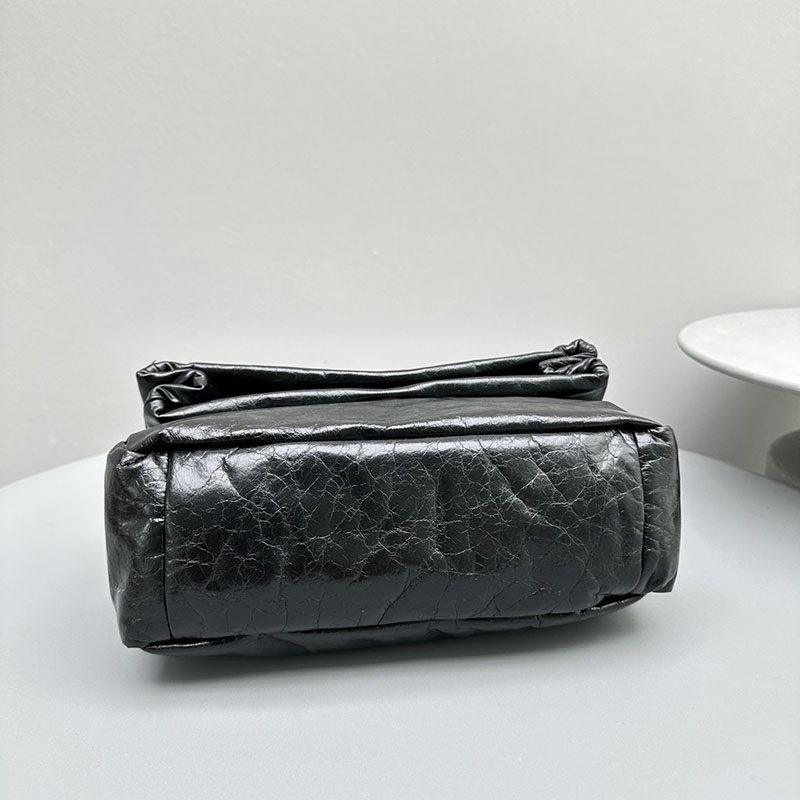 バレンシアガ アウトレット BALENCIAGA Monaco チェーンバッグ スモール 7659662AASA1000 ブラック カーフスキン バレンシアガ バッグ アウトレット - 画像 (7)