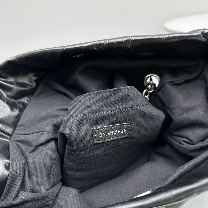 バレンシアガ アウトレット BALENCIAGA Monaco チェーンバッグ スモール 7659662AASA1000 ブラック カーフスキン バレンシアガ バッグ アウトレット - 画像 (3)
