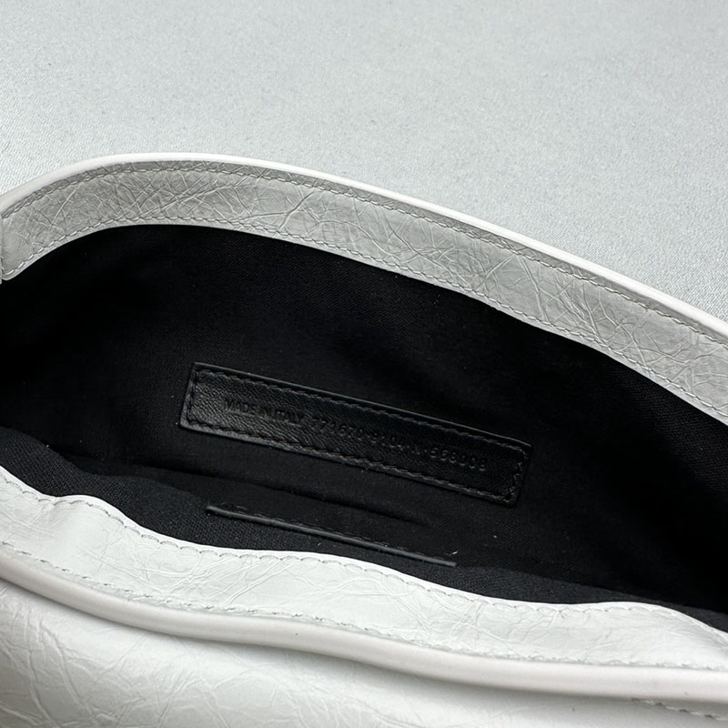 バレンシアガ アウトレット BALENCIAGA Le Cagole スモールスリングバッグ 7716401VG9Y9104 ホワイト カーフスキン バレンシアガ バッグ アウトレット - 画像 (3)