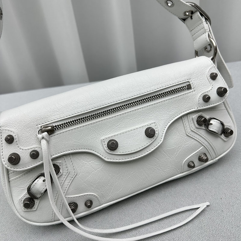 バレンシアガ アウトレット BALENCIAGA NEO CAGOLE XS ハンドバッグ 700940210B09104 ホワイト カーフスキン バレンシアガ バッグ アウトレット - 画像 (6)