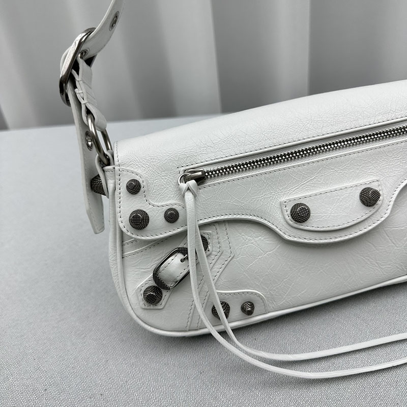 バレンシアガ アウトレット BALENCIAGA NEO CAGOLE XS ハンドバッグ 700940210B09104 ホワイト カーフスキン バレンシアガ バッグ アウトレット - 画像 (5)