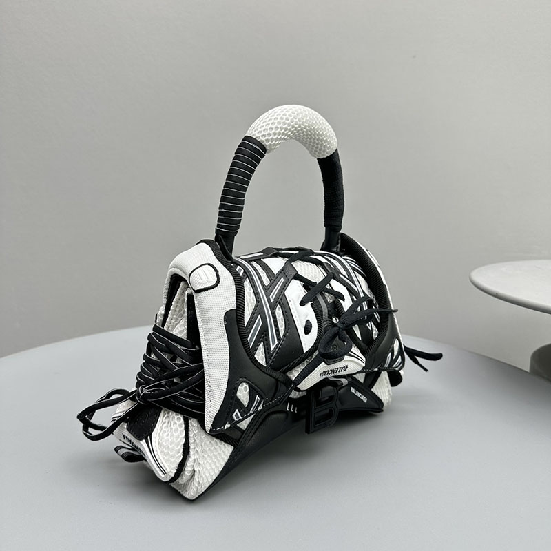 バレンシアガ アウトレット BALENCIAGA SNEAKERHEAD スモール TOP HANDLE バッグ 2521815 ホワイト ポリエステル バレンシアガ バッグ アウトレット - 画像 (9)